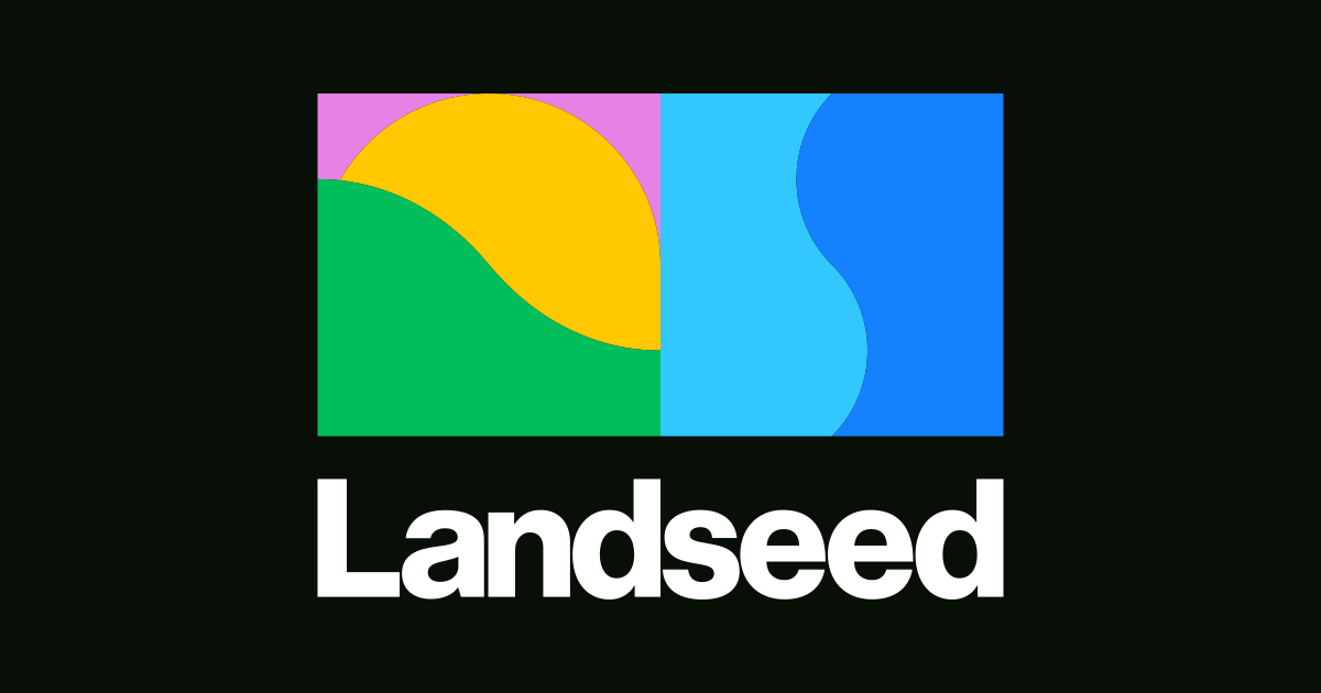 Landseed brand social card, 1200x630